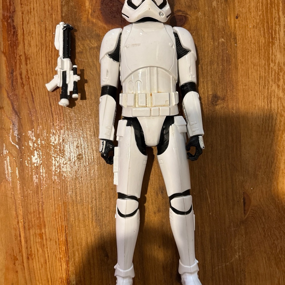 Galactic Trooper Action Figure - White and Black